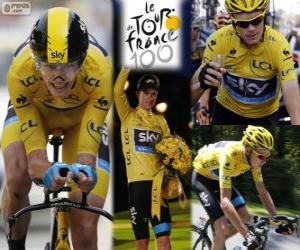 пазл Крис Фрум, Тур де Франс 2013